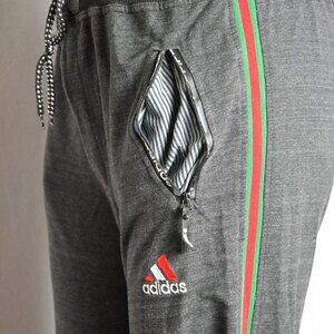 Custom Adidas Sweat Pants, Size M